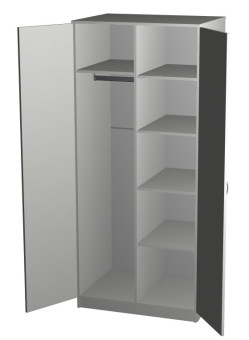 Шкаф двухстворчатый для одежды ШД2.1-Н