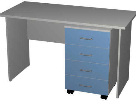 Стол аудиторный с подкатной тумбой САПТ-О