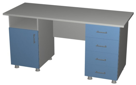 Стол двухтумбовый СД5-О